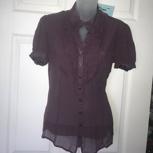 NWT Marciano silk blouse